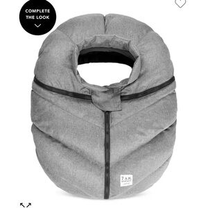 7Aam Enfant Car seat Cocoon- Silver